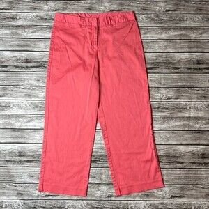 George Coral Stretch Ankle Pants Slim Straight Cropped Trousers 4